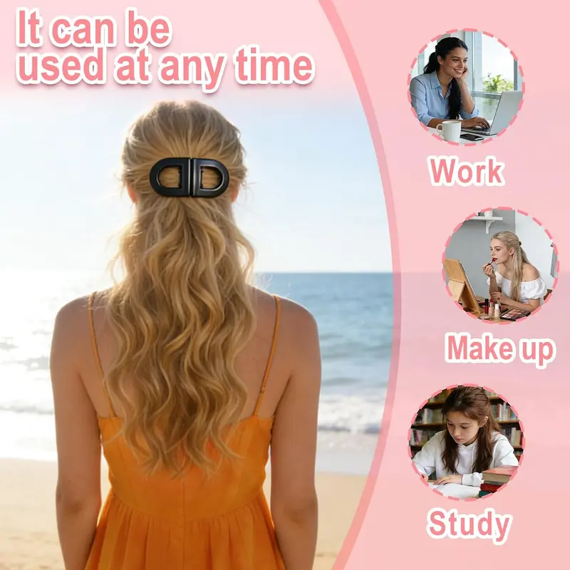 🔥Limited TimePromotion 50% OFF🔥 No-Slip Magnetic Hair Clips with Strong, Instant Hold
