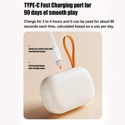 💝✨Ultrasonic Rechargeable Contact Lens Cleaner with Vanity Mirror - Portable Case for Hard & Soft Lenses