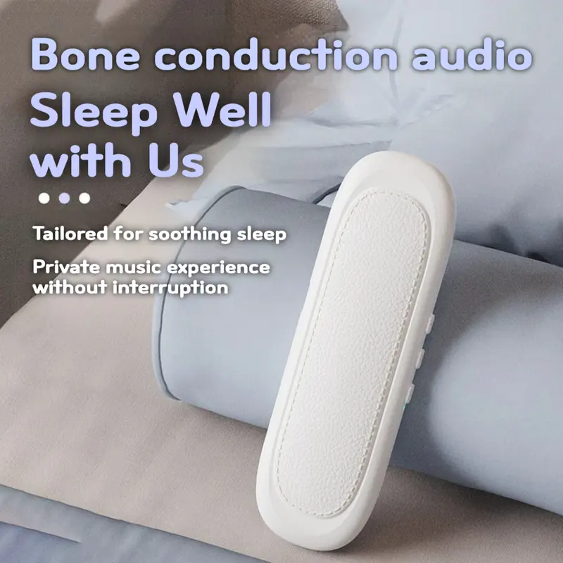 🔥Limited TimePromotion 50% OFF🔥 Bluetooth Bone Conduction Pillow Speaker for Sleeping