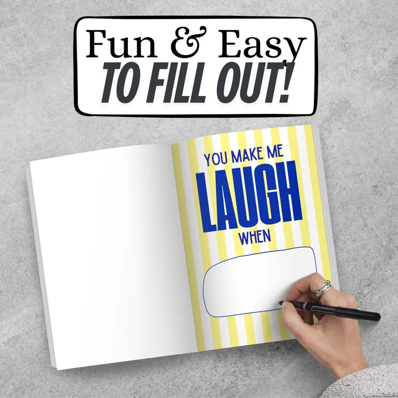 Just A Few Things I Love About You (Okay, A Lot) Romantic Couples Fill-In-The-Blank Gift Book