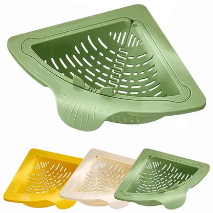 🔥Limited TimePromotion 50% OFF🔥 Triangle Kitchen Sink Filter with Magnetic Drain Basket