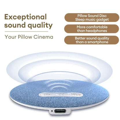 🔥Limited Time Promotion 50% OFF🔥Ultra-Thin Bluetooth Speaker for Pillow & Bedside Use
