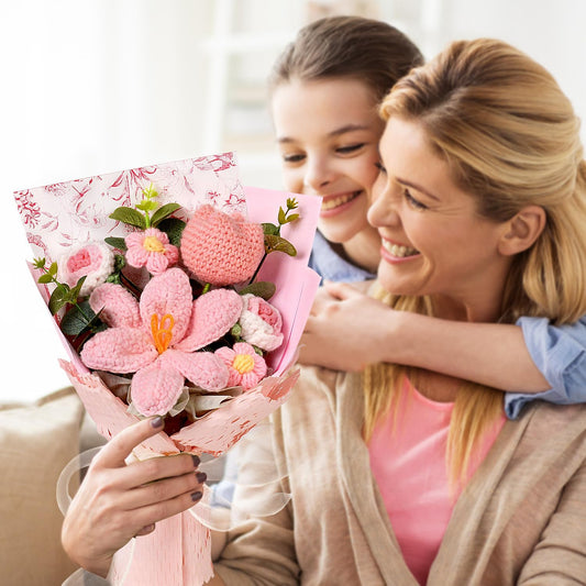 🔥50% OFF🌸 Timeless Crochet Bouquet - Handmade Flowers That Last Forever! 🌷