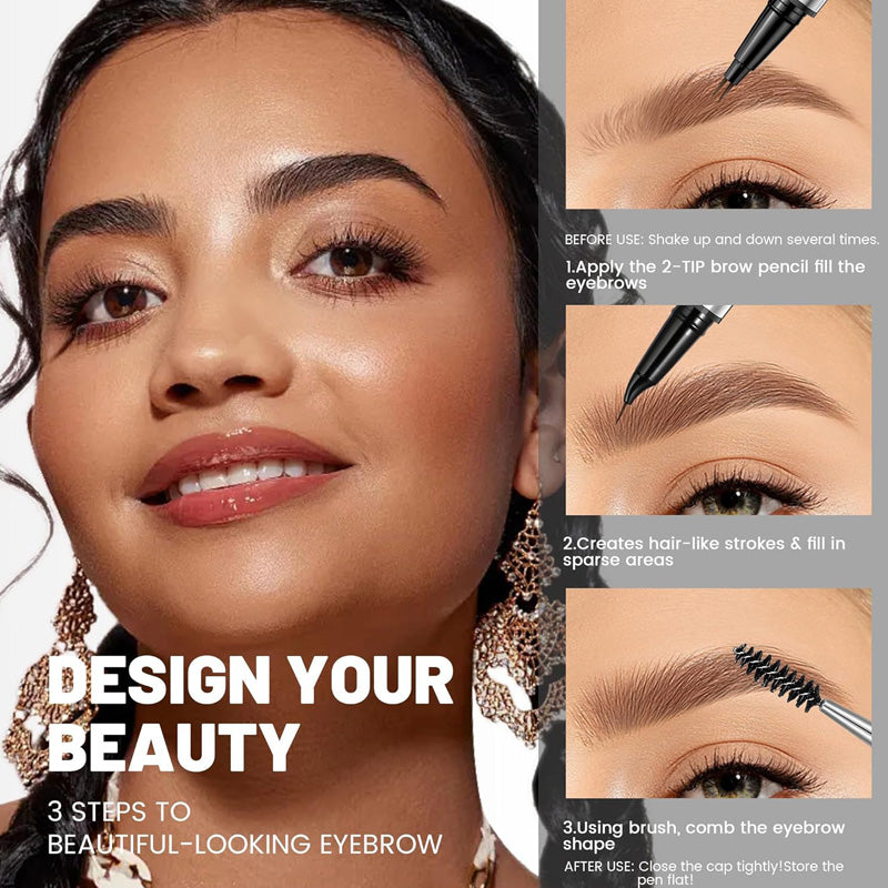 🔥Limited Time Promotion 50% OFF🔥Long-Lasting Brow Pen – Waterproof & Smudge-Resistant
